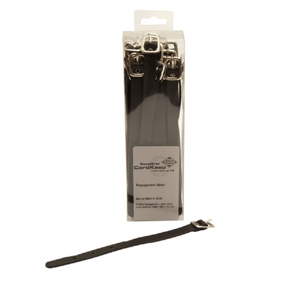 Luggage strap, leather