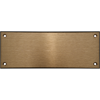 Door Sign Brushed Brass | 160x60mm