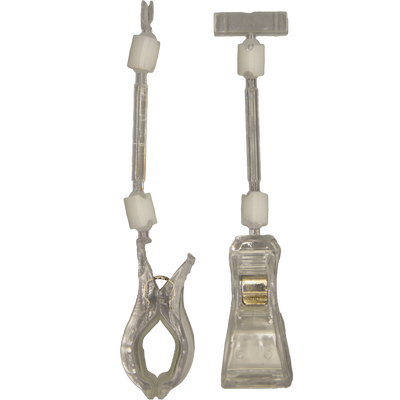 Price tag holder, large clip, small card holder