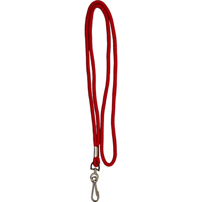 Lanyard, Round 10 mm with rotatable hook