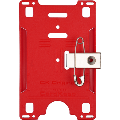 CardKeep Original med säkerhetsnål och metallclip