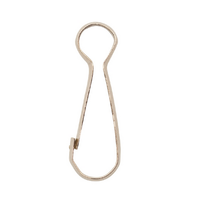 Carabiner hook with only the hook, 30 mm