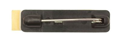 Self-adhesive safety pin, 32 x 7 mm