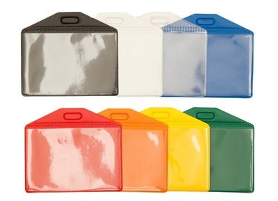 Plastic pocket horizontal 89x58 mm, CR80