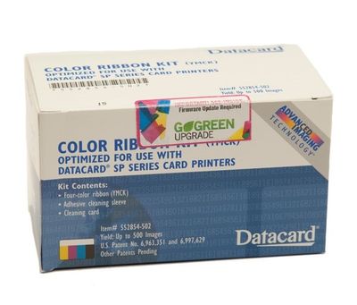 Färgband, Datacard, YMCK <br> Art.nr 96440-6500