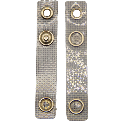 Reinforced ID strip with eyelet ring 70mm