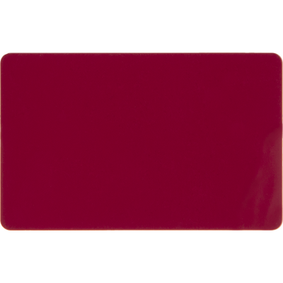 Plastic card 30 mil, many colors