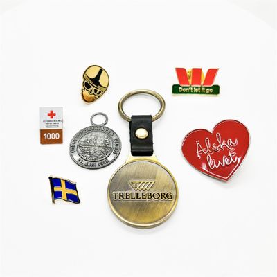 Pin with print, enamel, or epoxy