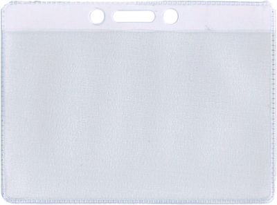 Plastic pocket, horizontal, 94 x 58 mm