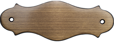 Dörrskylt Blank mässing