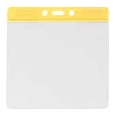 Plastic pocket horizontal, 116x93 mm