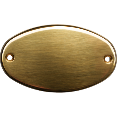Dörrskylt Blank Oval