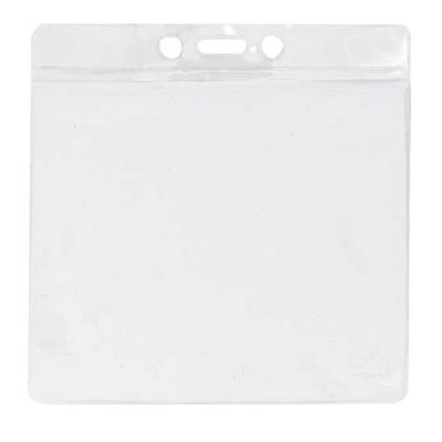 Plastic pocket horizontal, 116x93 mm