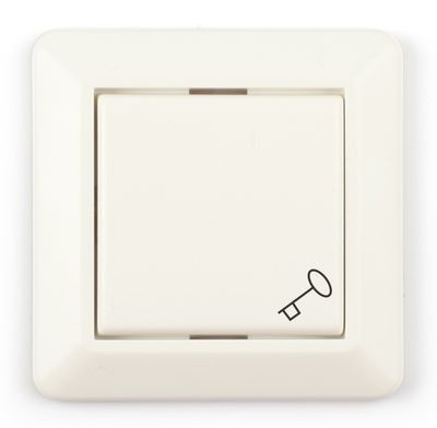 Switch for door, small key