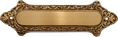 Door Sign Rosé Brass | 200x62mm