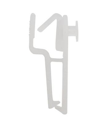 Plastic clip, cast in one piece