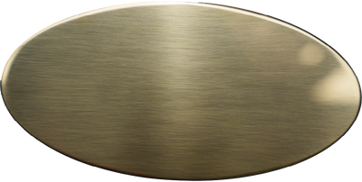 Dörrskylt blank mässing