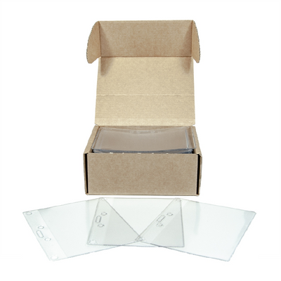 Plastic pocket horizontal, 110 x 74 mm