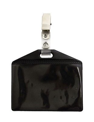 Plastic pocket with Metal clip A