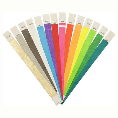 Numbered event wristband, Tyvek