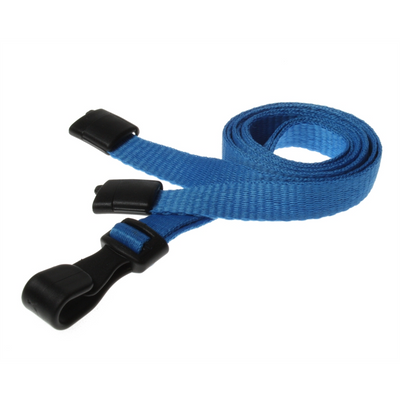 Lanyard, 10 mm, plastic hook