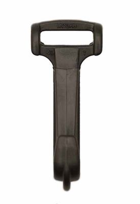 Plastic hook for work attire