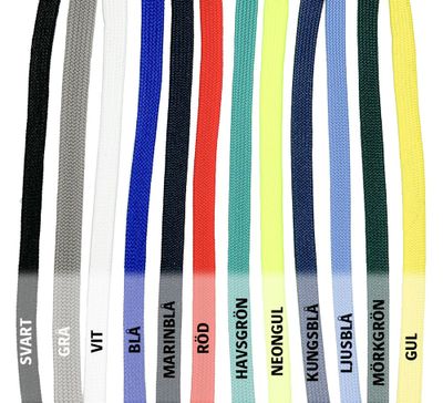 Lanyard, 9 mm, with break away and optional attachment