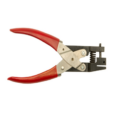 Hand punch, oval hole