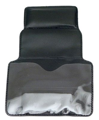 Plastic pocket horizontal, 86x60 mm, magnet