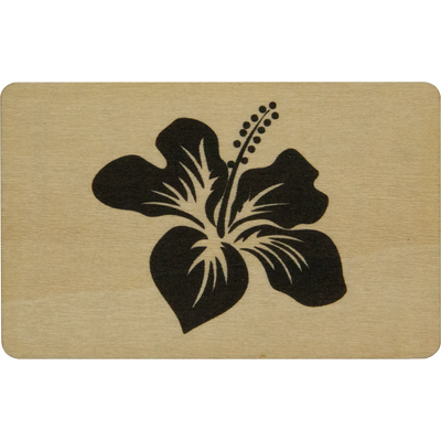 Wood card, Lime tree