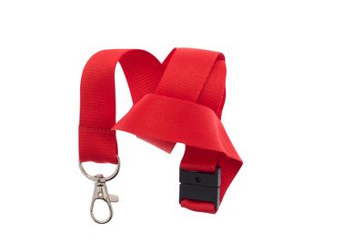 20 mm with rotatable "drop" hook + safety breakaway clasp