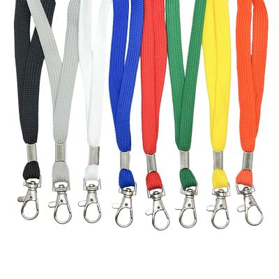 10 mm with rotatable "drop" hook + safety breakaway clasp