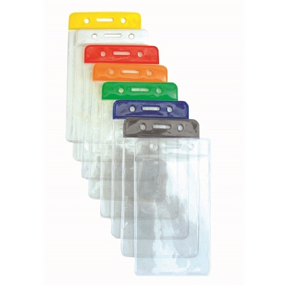 Plastficka vertikal, 63x86 mm