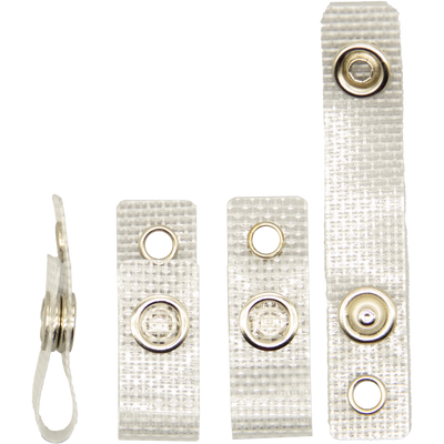 Reinforced ID strip with eyelet ring 70 mm