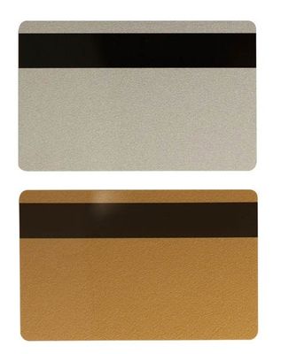 Magnetic stripe HiCo, Colored