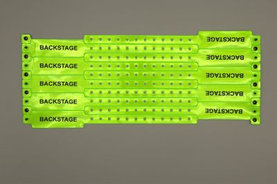 Event wristband, PVC
