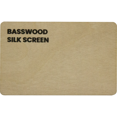 Wood card, Lime tree