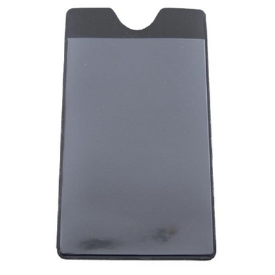 Plastic pocket vertical, 57x76 mm, for bus card, soft PVC