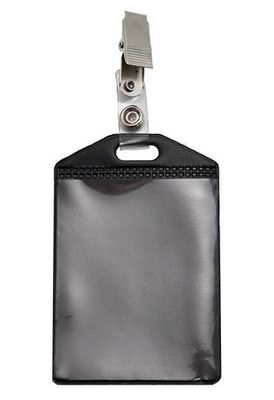Plastic pocket with Metal clip A