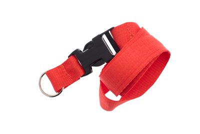 20 mm with key ring + quick-release buckle