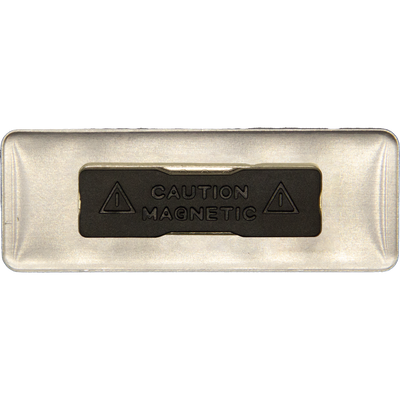 Name badge Metal Exclusive, rectangular