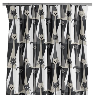 Kitty grey curtains - 240cm