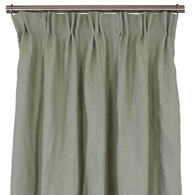 Sabina soft green curtain lenght