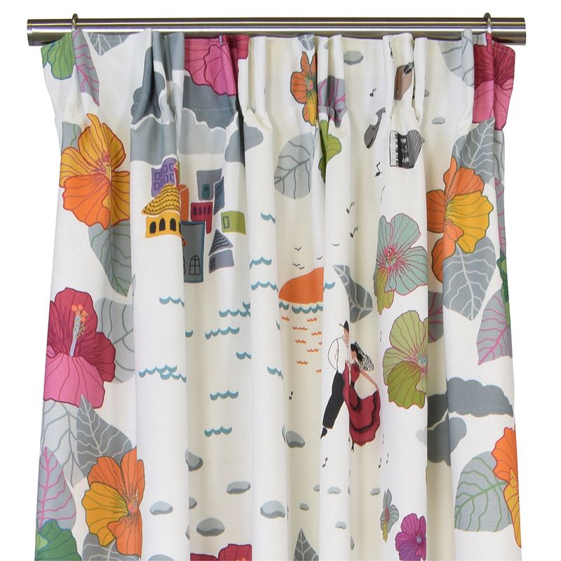 Samborombon grey curtains