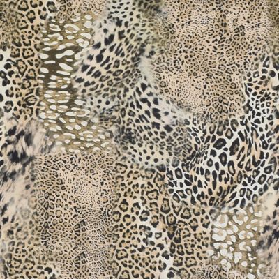Furniture fabric leopard