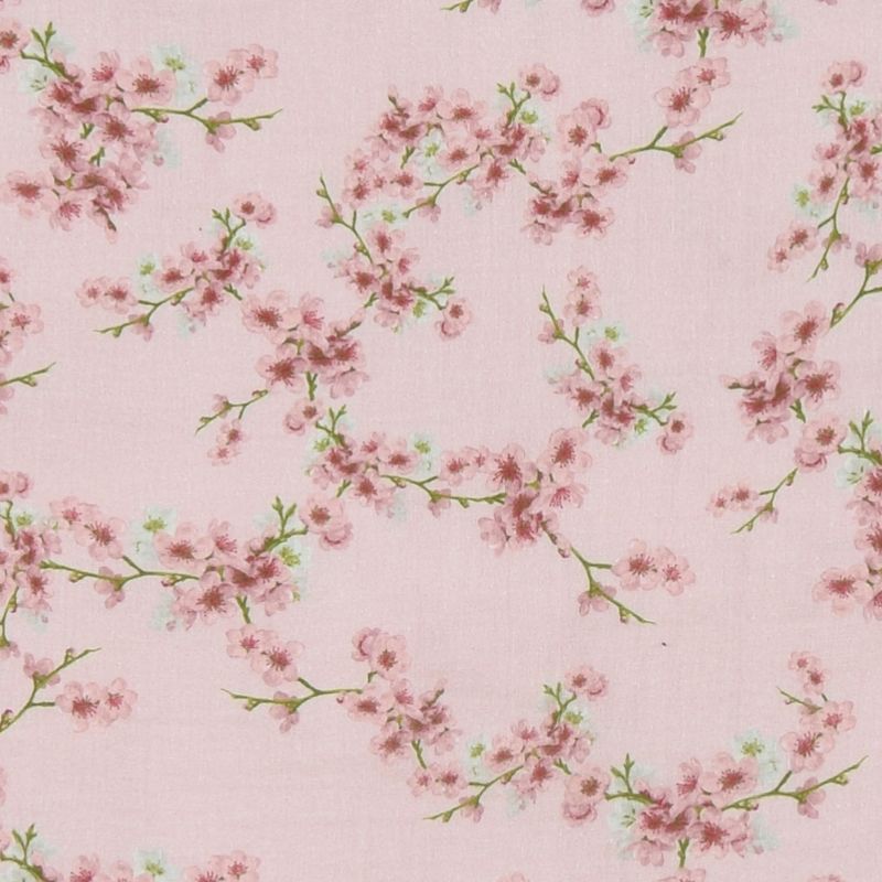 Muslin Cherry blossom rosa