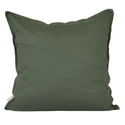 Sabina dark green pillow case
