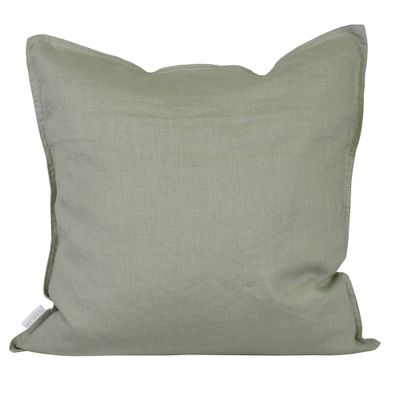 Sabina soft green pillow case