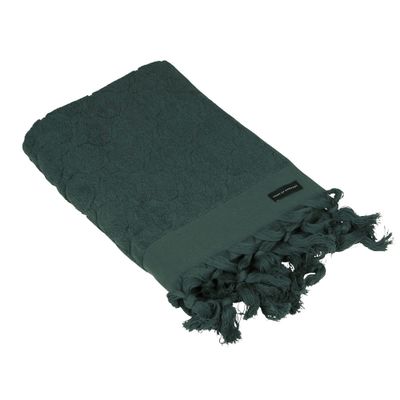 Köp Miah 70x140 mörkgrön handduk | rosahuset.com