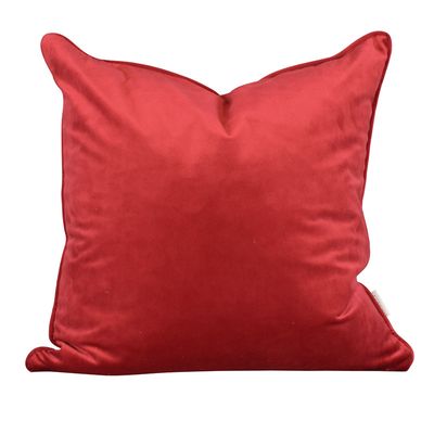 Anna red pillow case